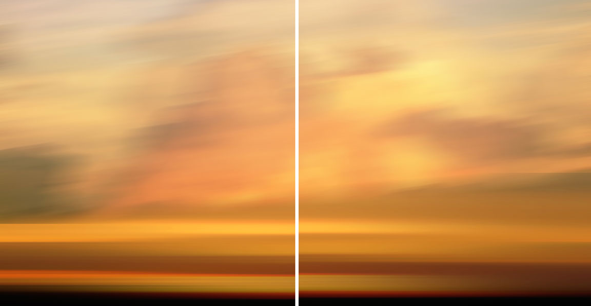 Breaking Dawn Diptych