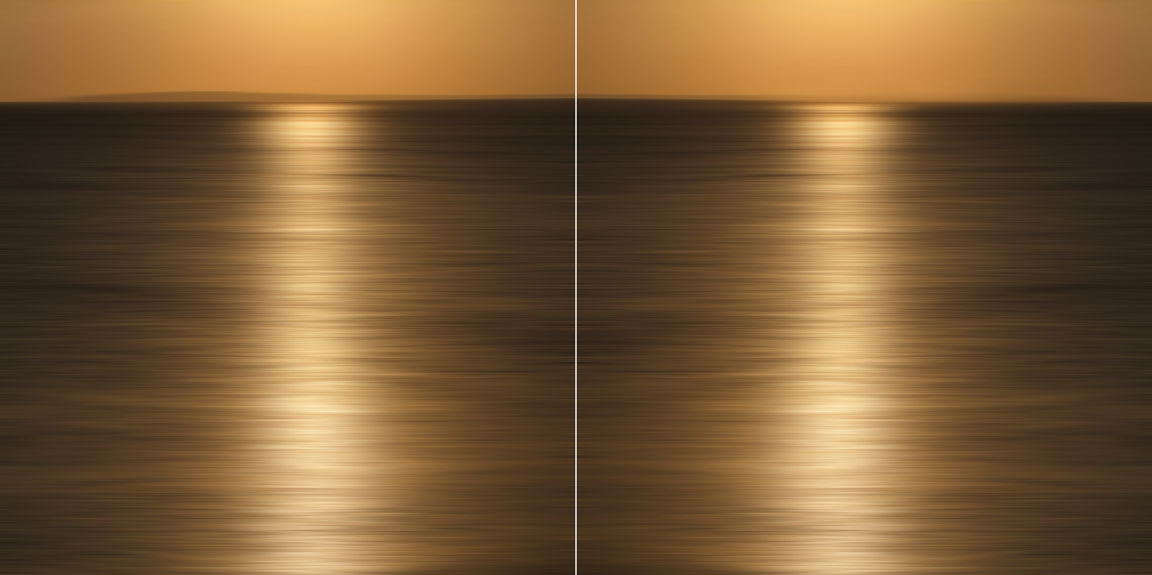 Liquid Gold Diptych